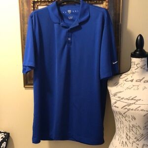 💙 Men Nike Golf Fit Dry Polo embroidered swoosh sleeve classic polo